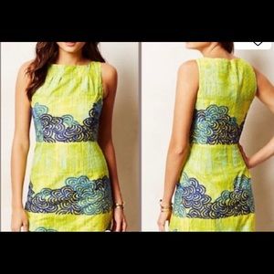 Anthropologie Tabitha shift dress